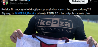 Roman Kołtoń pokazał przykładową KOSZULKĘ od Keezy dla reprezentacji Polski!